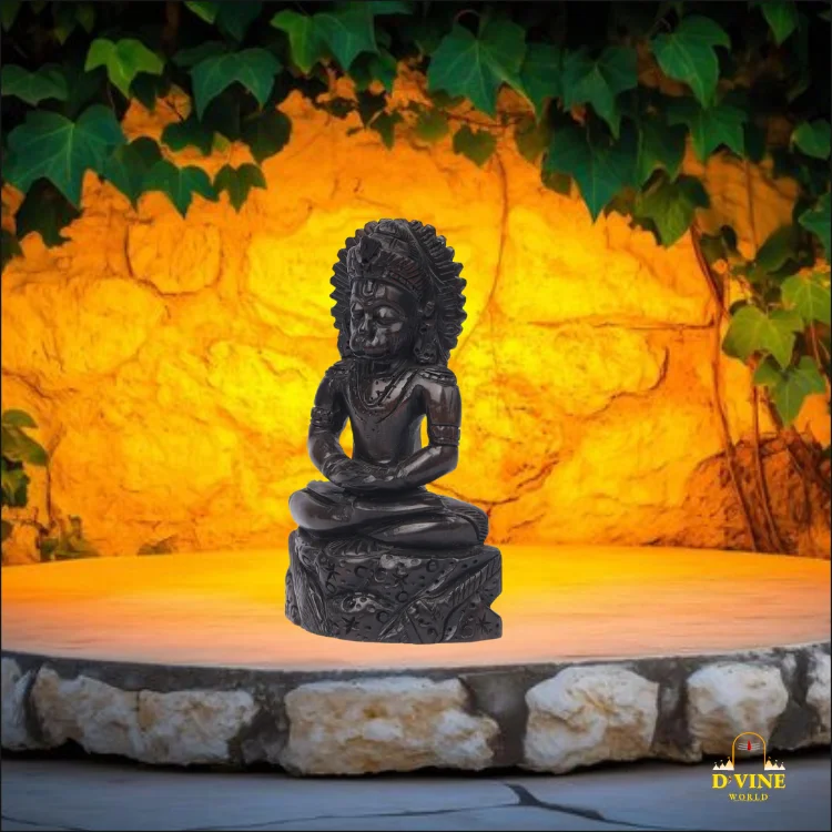 Anjaneya Karungali Yoga Statue